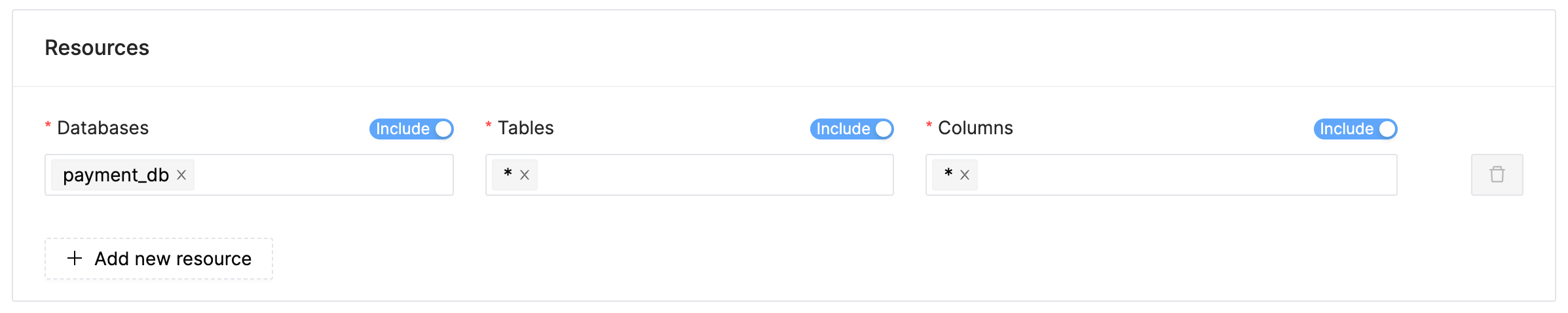 access policy resources