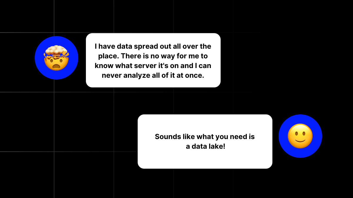 Why you need a data lake