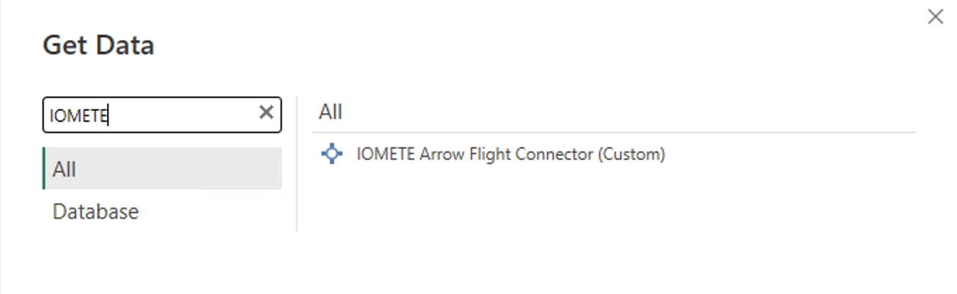 Power BI connector | IOMETE