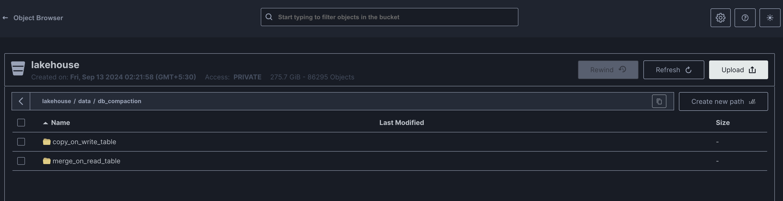 create-table-fs | IOMETE