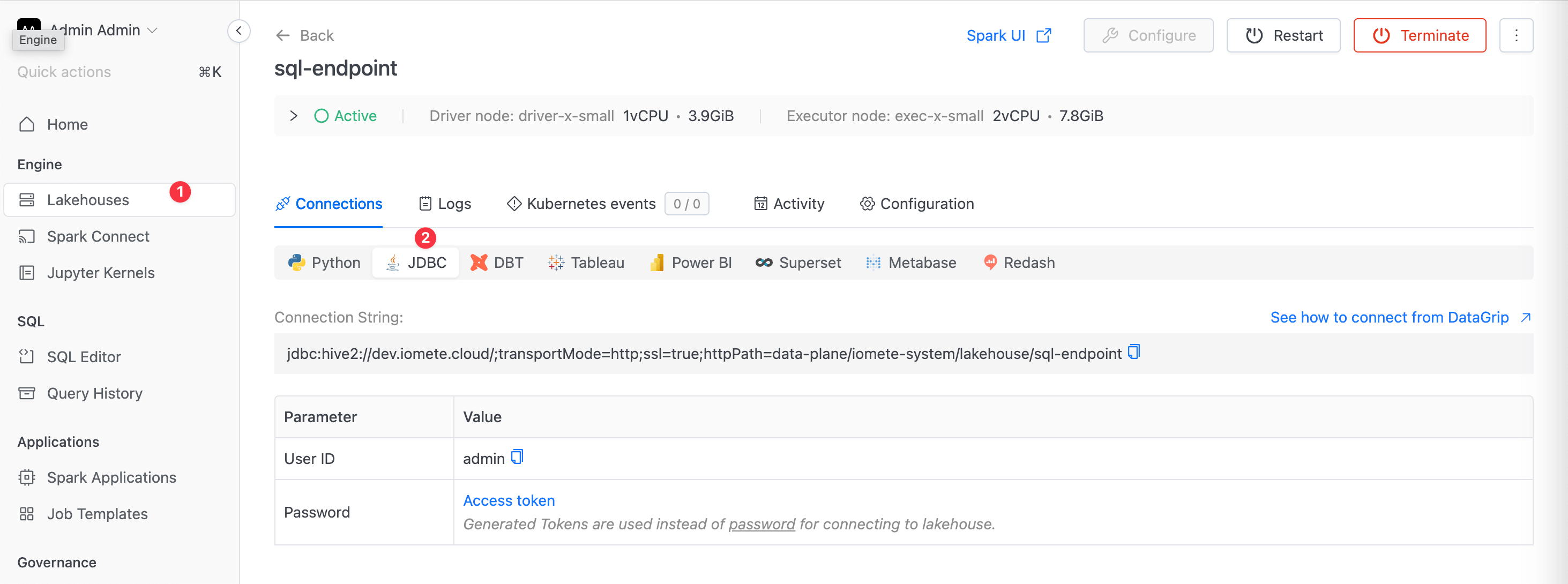 Datagrip datasource2