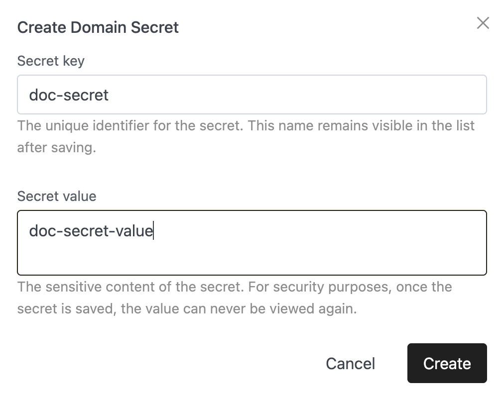 Admin Secret create | IOMETE
