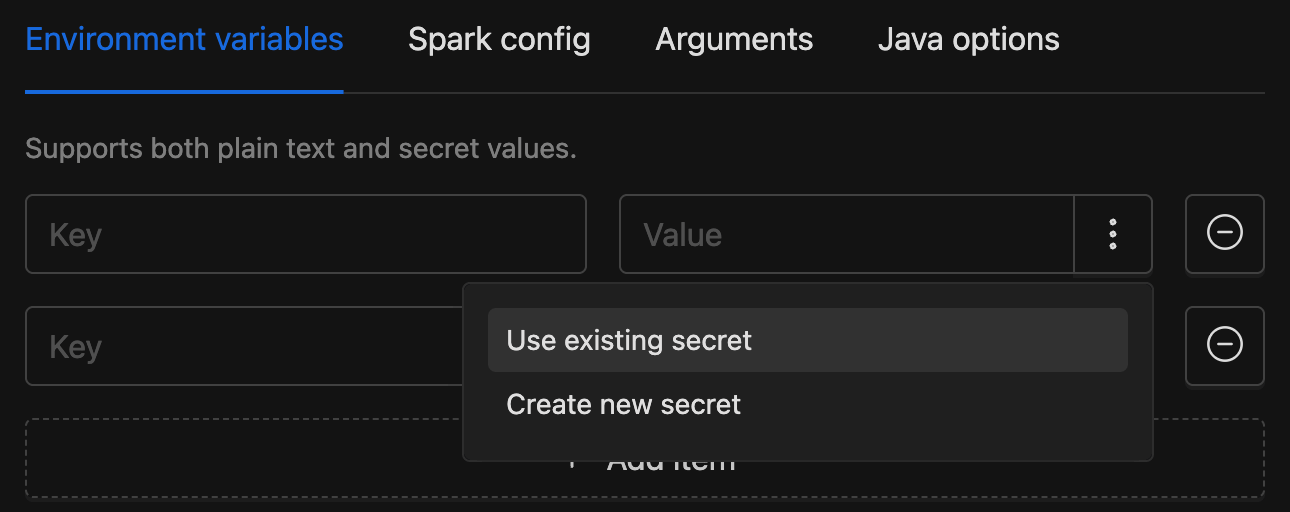 Domain Secret usage | IOMETE
