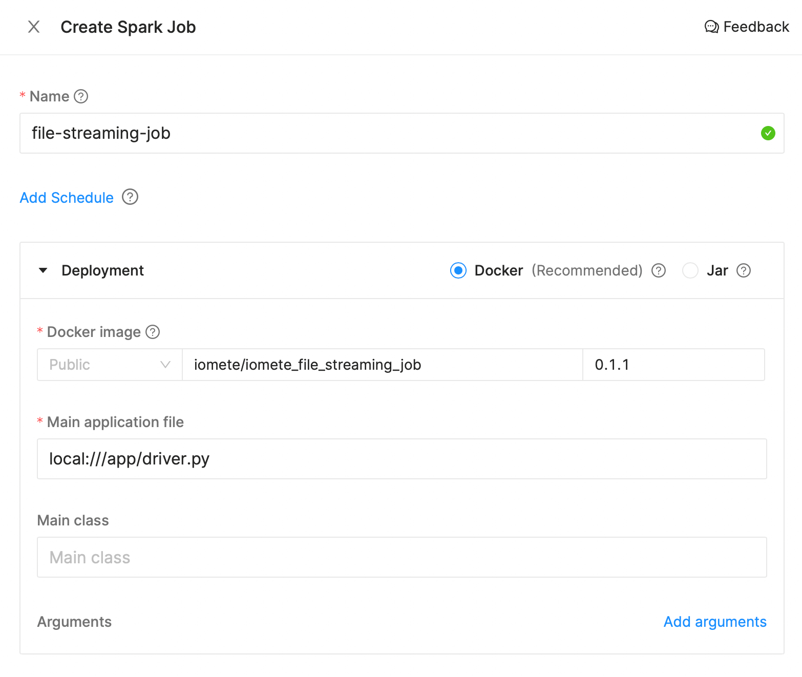 Deployment preferences.