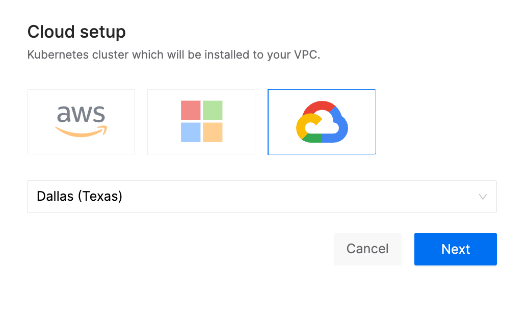 Google Cloud Platform in IOMETE