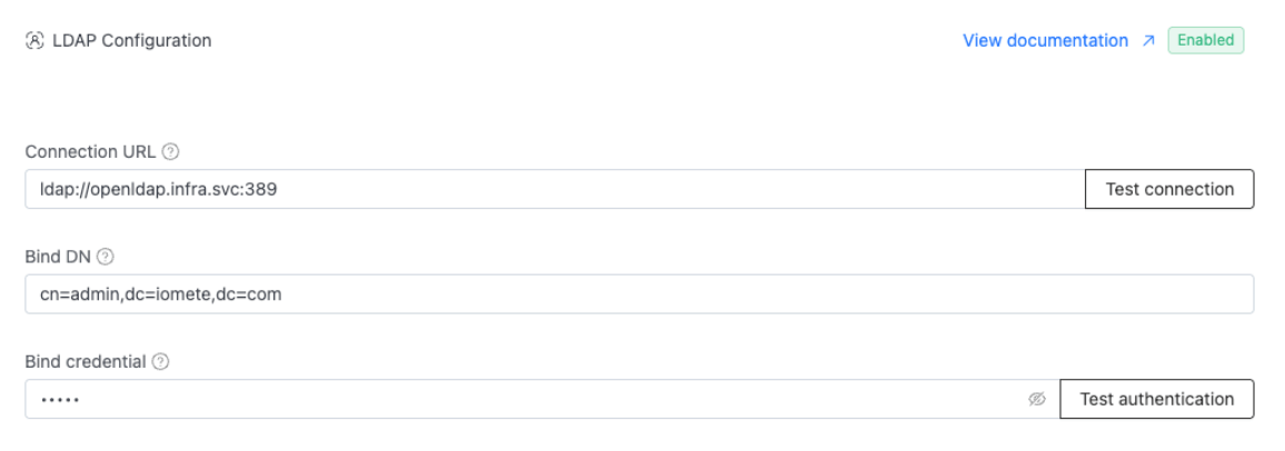 IOMETE LDAP integration and automatic sync | IOMETE