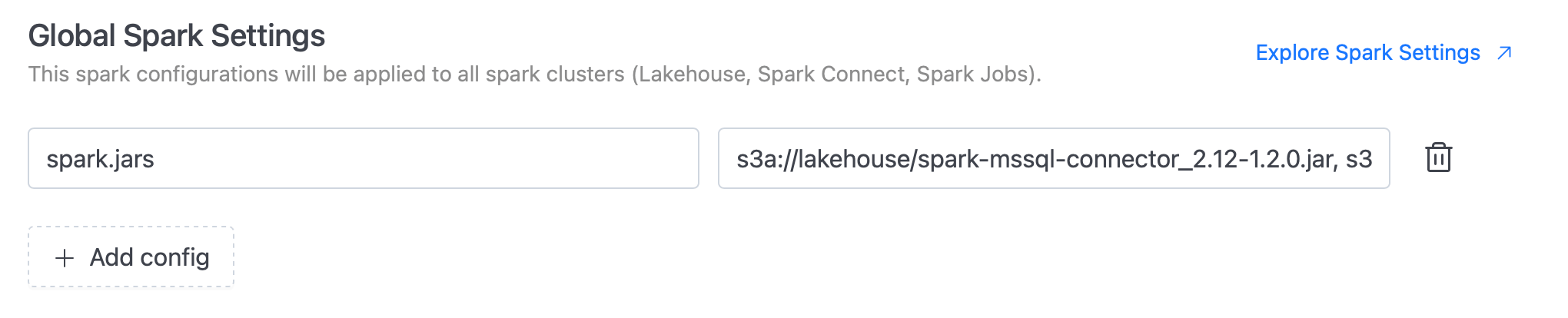 Adding spark dependencies for MS SQL driver in IOMETE | IOMETE