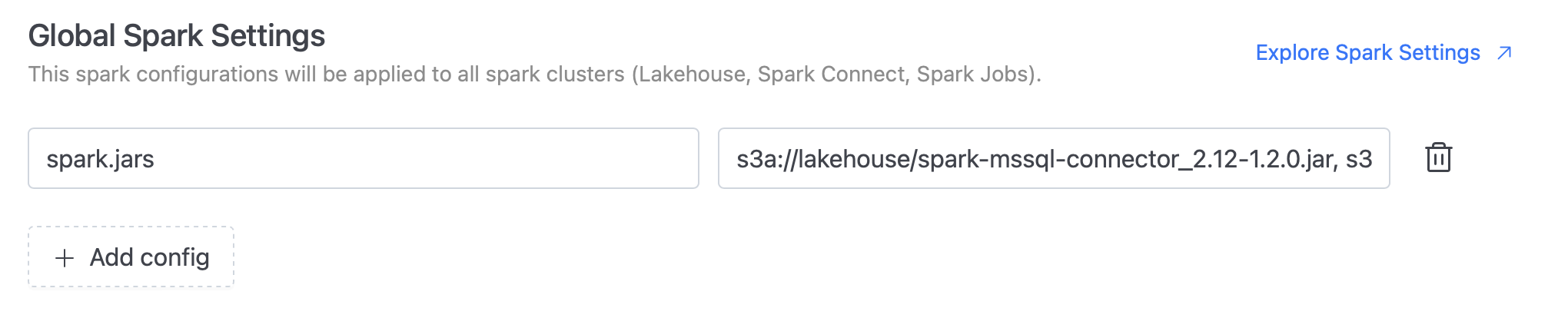 Adding spark dependencies for MS SQL driver in IOMETE | IOMETE