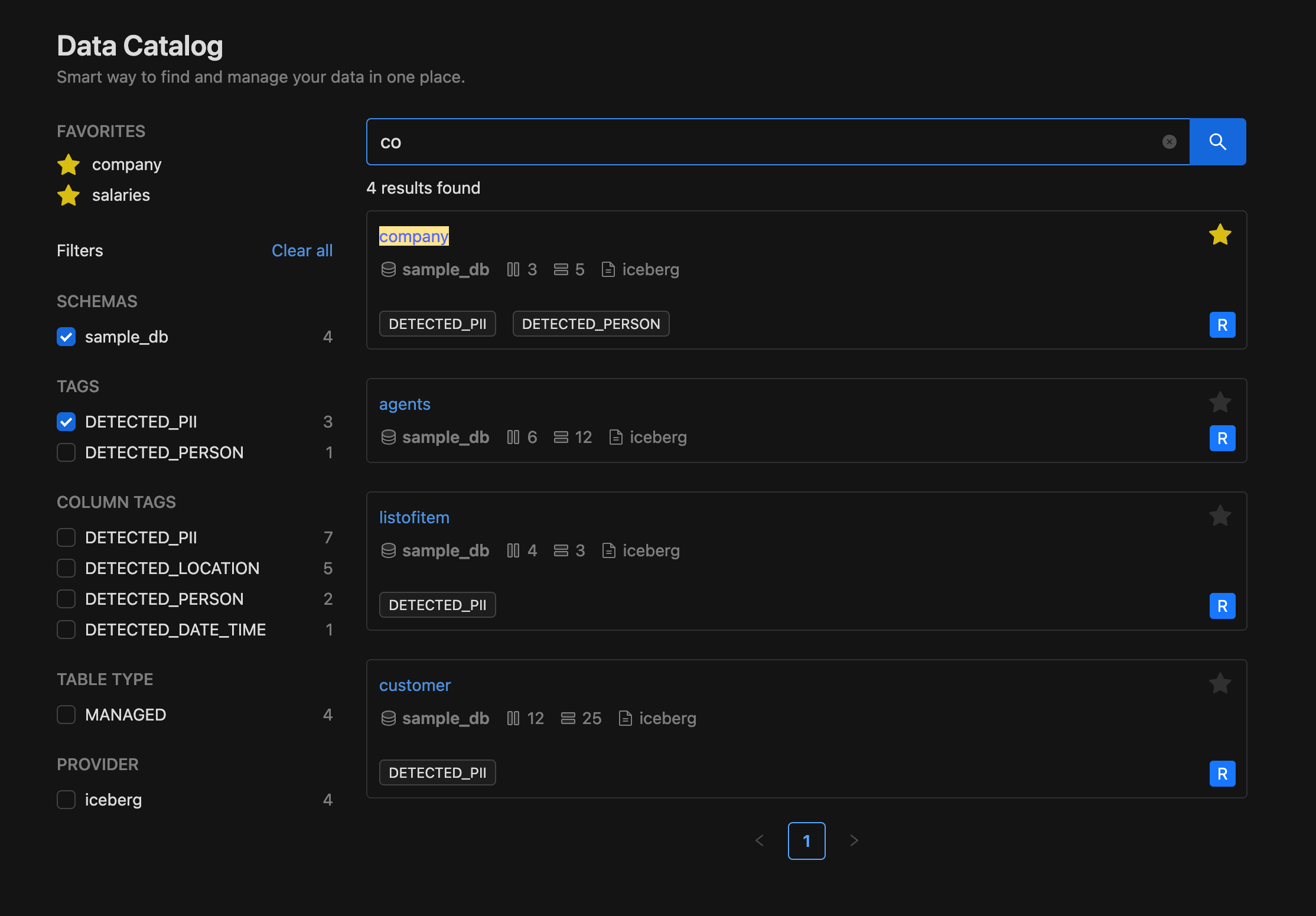 How IOMETE Data Catalog works | IOMETE