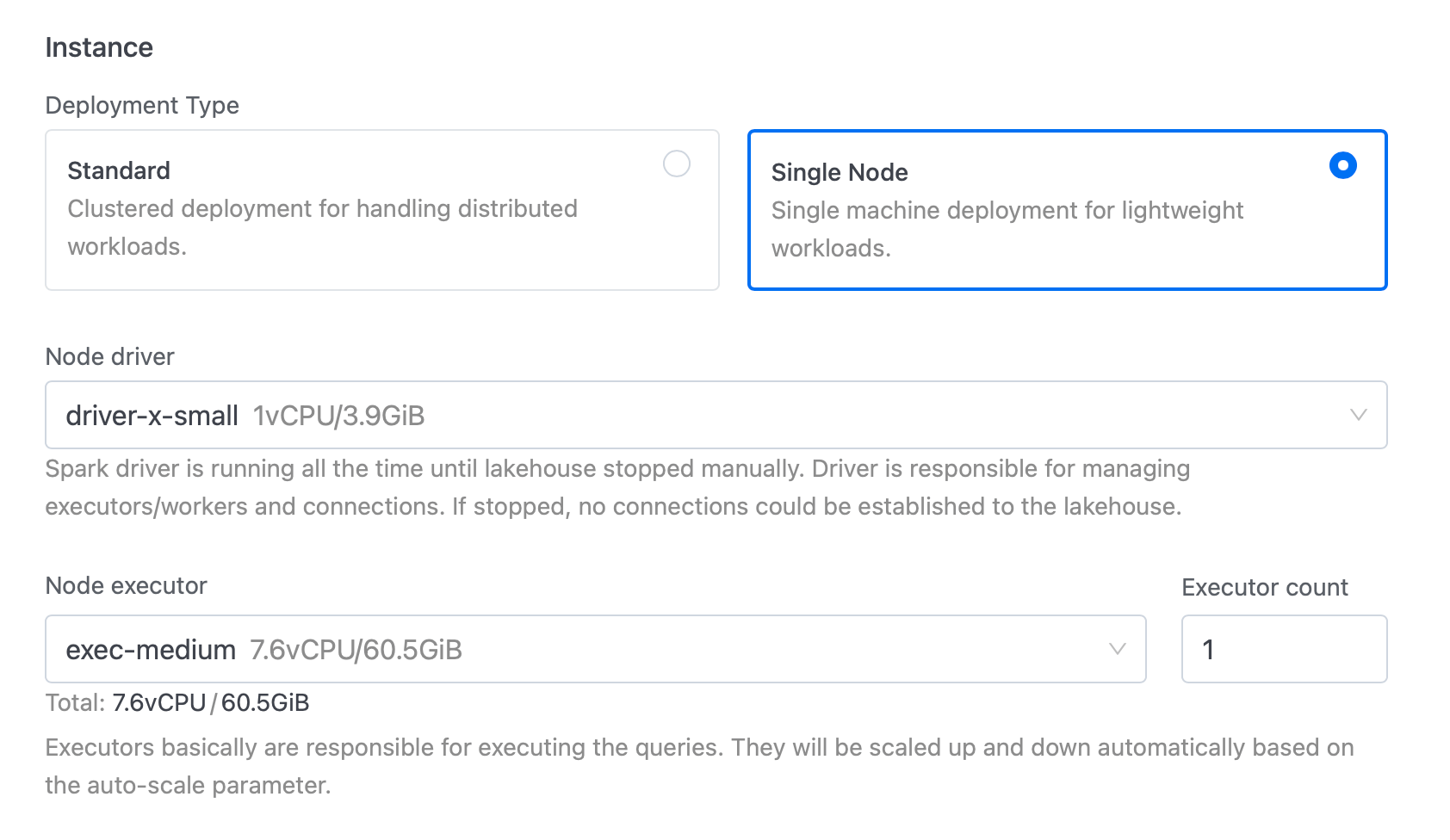 Single Node | IOMETE