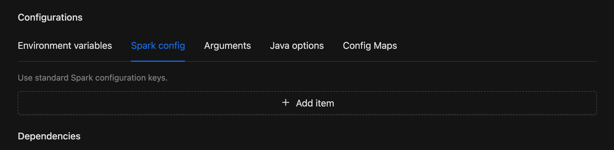 Spark Config tab with per-bucket credential properties added as key-value rows | IOMETE