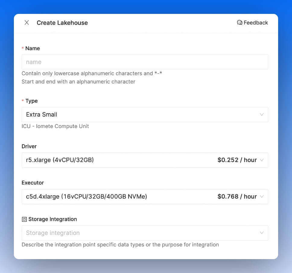 Transparent pricing